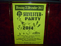 Dienstag, 31.12.2014 - Silvester Party